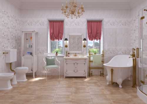 Плитка Пионы PiezaROSA