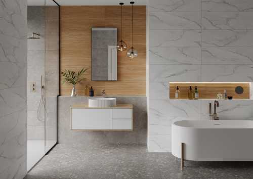 Плитка Fjord/Marble Gracia Ceramica