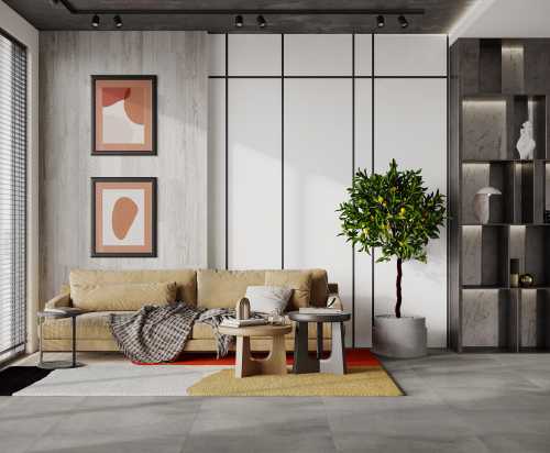 Керамогранит Sahara Dark Grey Laparet