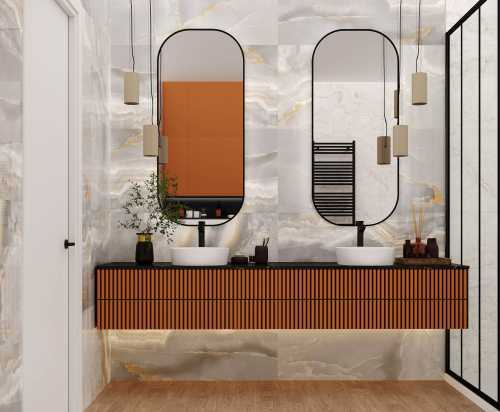Керамогранит Onyx Azul Laparet