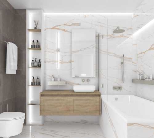 Плитка Calacatta Goddes Gold Ceradim
