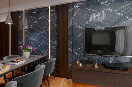 Керамогранит Black Marquina Absolut Gres