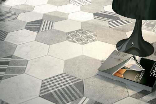 Керамогранит Hexatile Cement Equipe
