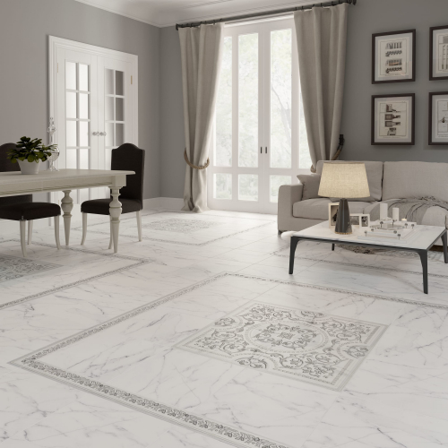 Керамогранит Бьянка Каррара LB-Ceramics