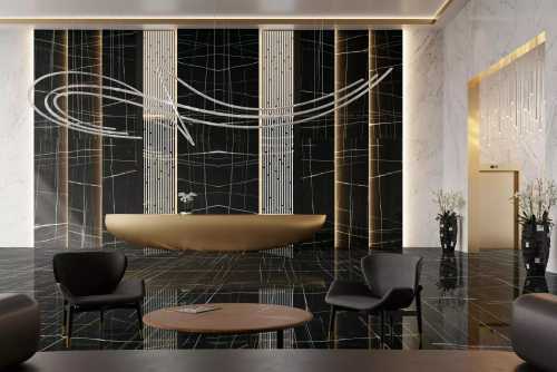 Керамогранит Sahara Black/Сахара Блэк Kerama Marazzi