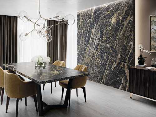 Керамогранит Black Golden Cifre