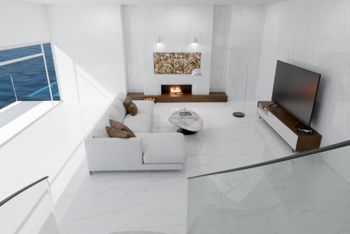 Керамогранит Graphito White Absolut Gres