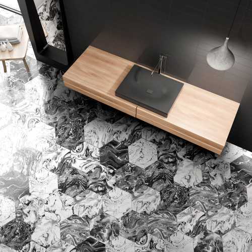 Керамогранит Ebru Hexa ITT Ceramic