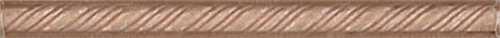 Бордюр Kerama Marazzi 196 Коричневый карандаш косичка 20*1.5