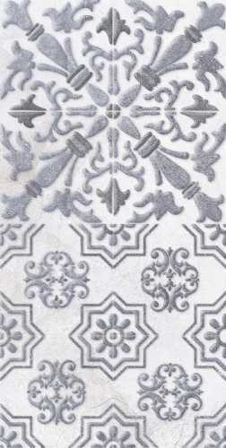 LB-Ceramics 1641-0091 Декор 1 Кампанилья серый 20х40