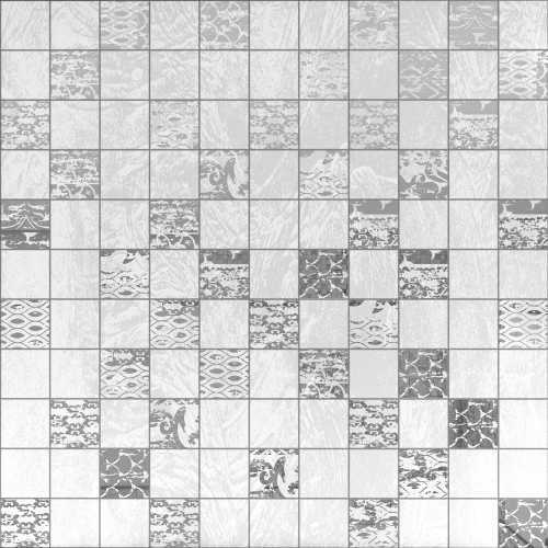 Мозаика AltaCera DW7MSV00 Mosaic Silver Vesta 30.5х30.5