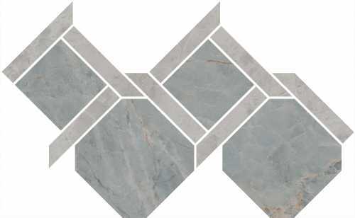 Kerama Marazzi ID166 Декор Риальто 2 наборный лаппатированный 48x29