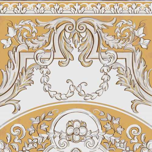 Kerama Marazzi HGD/B511/SG9174 Декор Алмаш продолжение угла желтый 30х30