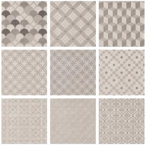 Керамогранит Kerama Marazzi SG1575N Карнаби-стрит орнамент беж 20х20