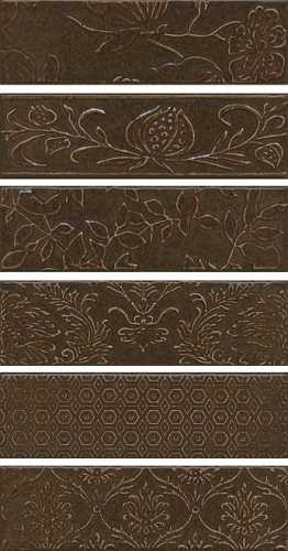 Панно Kerama Marazzi AD/D333/6x/2914 Кампьелло коричневый 51х28