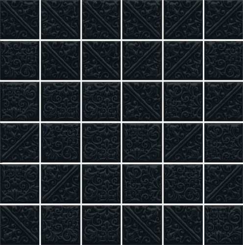 Плитка Kerama Marazzi 21025 Ла-Виллет черный 30.1*30.1