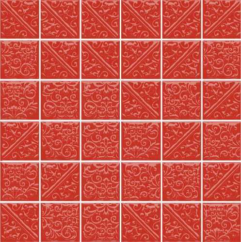 Плитка Kerama Marazzi 21024 Ла-Виллет красный 30.1*30.1