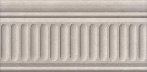 Бордюр Kerama Marazzi 19032/3F Александрия светлый структурированный 20x9