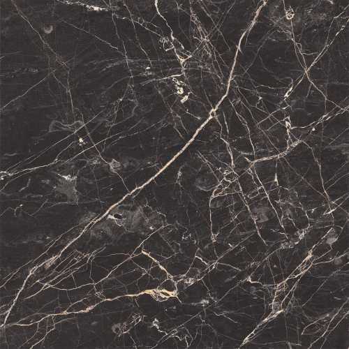 Керамогранит Laparet Black Arkadia черный полированный 60х60