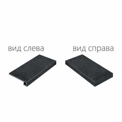 Ступень Italon 620070000809 Materia TITANIO Scalino Angolare Destro 120 33x120