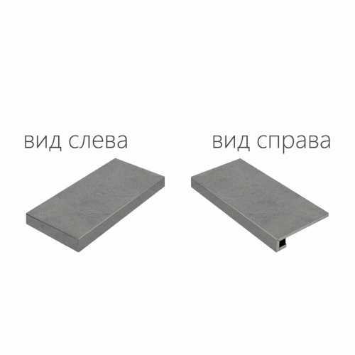 Ступень Italon 620070000812 Materia Carbonio Scalino Angolare Sinistro 120 33x120