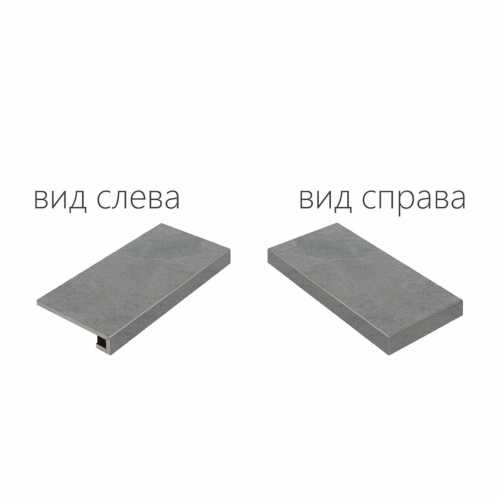 Ступень Italon 620070000832 Materia Carbonio Scalino Angolare Destro 33x45