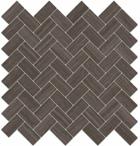 Декор Kerama Marazzi SG190/003 Грасси коричневый мозаичный 31