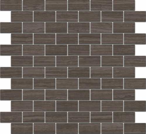 Декор Kerama Marazzi MM13040 Грасси коричневый мозаичный 32х30