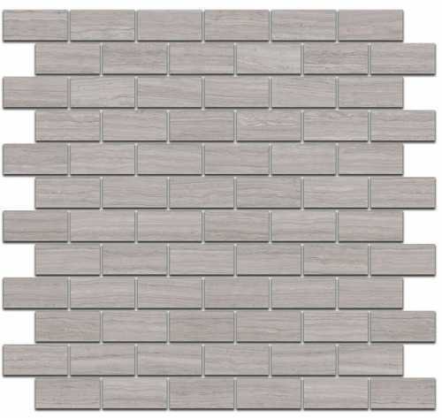 Декор Kerama Marazzi MM13039 Грасси серый мозаичный 32х30