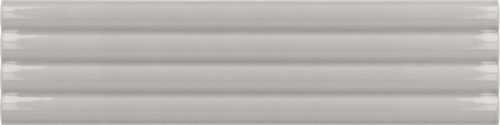 Плитка Equipe 28489 Costa Nova Onda Grey Glossy 5x20