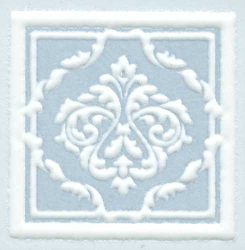 Декоративная вставка Kerama Marazzi AD/B327/SG1545 Петергоф голубой 7