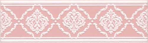 Бордюр Kerama Marazzi STG/C562/6306 Петергоф розовый 25х7