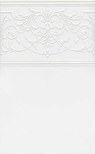 Декор Kerama Marazzi STG/A561/6304 Петергоф белый 25х40
