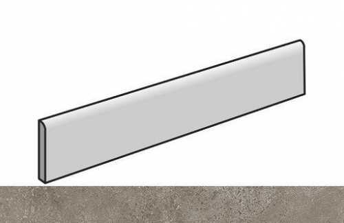 Плинтус Atlas Concorde 610130004526 Drift Light Grey Battiscopa/Дрифт Лайт Грей 7.2x80