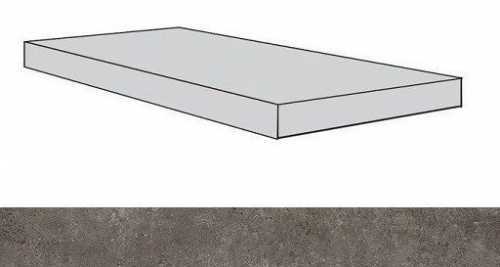 Ступень Atlas Concorde 620070001397 Drift Grey Scal.80 Ang.Sx/Дрифт Грей Ступ.80 Угл.Лев 33x80