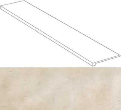Ступень Atlas Concorde 620070000767 Supernova Stone Ivory Scalino laterale sx 33x120