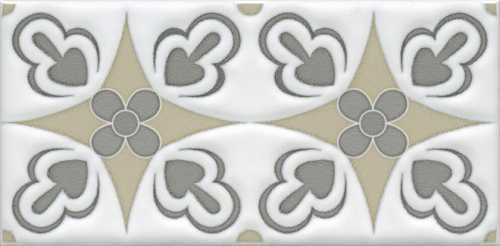 Декор Kerama Marazzi STG/A620/16000 Клемансо орнамент 7.4*15