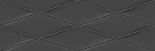 Плитка Cersanit VGU232 Vegas рельеф черный 25x75