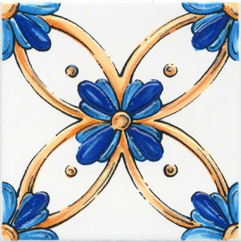 Декор Kerama Marazzi STG/A455/5232 Капри майолика 20х20