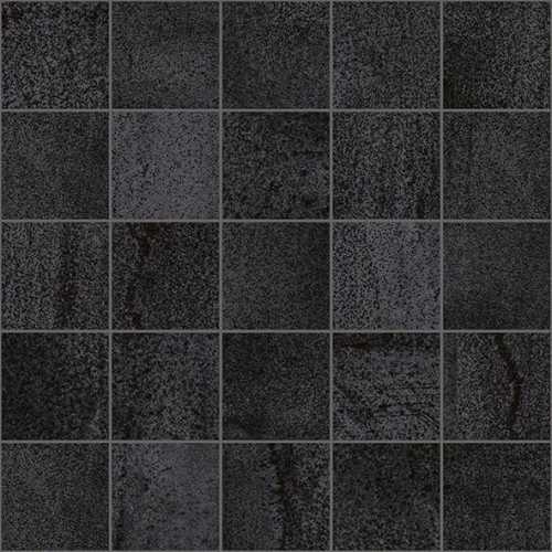 Laparet MM34034 Декор Metallica мозаичный чёрный 25х25