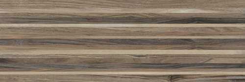 Плитка Laparet 60030 Zen полоски коричневый 20х60