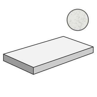 Ступень Italon 620070000981 Charme Extra Carrara Scalino Angolare Dx 33x60
