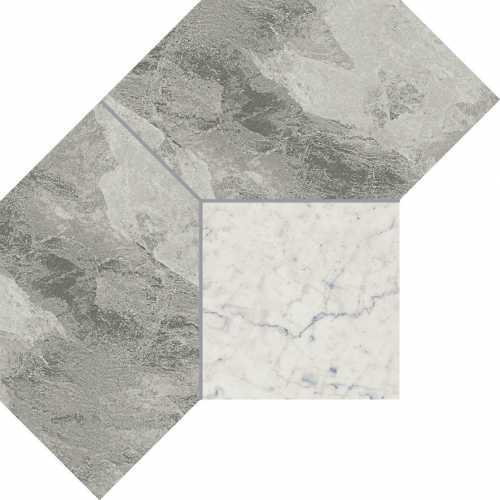 Декор Italon 620110000083 Charme Extra Silver Mosaico Polygon Lux 28
