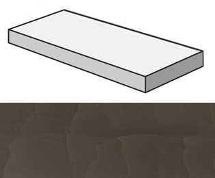 Ступень Italon 620070000895 Surface Ambra Scal Ang SX Lux 33x120