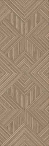 Плитка Kerama Marazzi 14039R Ламбро коричневый структура обрезной 40*120