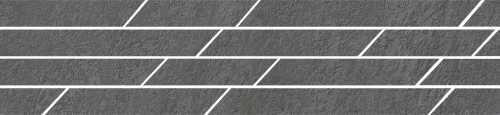 Kerama Marazzi SG144/005T Бордюр Гренель серый темный мозаичный 46