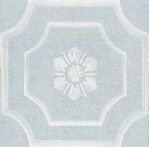 Декоративная вставка Kerama Marazzi 33034/7 Каподимонте голубой 10x10