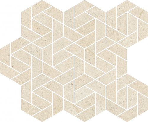 Декор Italon 620110000154 Metropolis Desert Beige Mosaico Icon 28.6x34.7