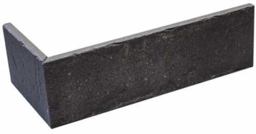 Искусственный камень Interbau INT576 Anthrazit угловой элемент 240/115х52х10