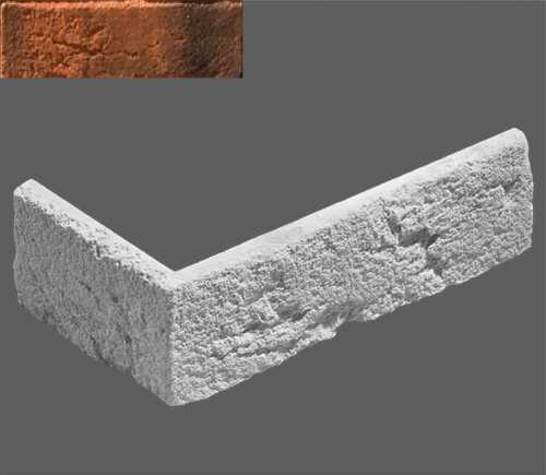 Искусственный камень Leonardo Stone Угловой элемент Дижон 480 22/11x7x1